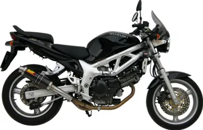 Obrázek produktu pro Výfukový systém Mivv SLIP-ON Carbon GP Sport pro Suzuki SV / S SF 650 cm³, modelové roky 1999–2002