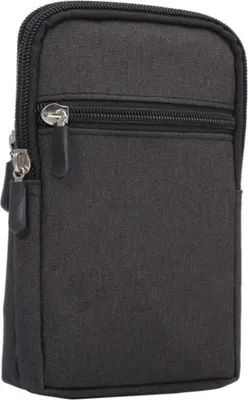 Produktbild von INF Multifunktionale Gürteltasche für Handys Schwarz