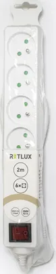 Obrázek produktu pro RETLUX RPC 32 prodlužovací přívod 2m/6 3×1,0mm WS