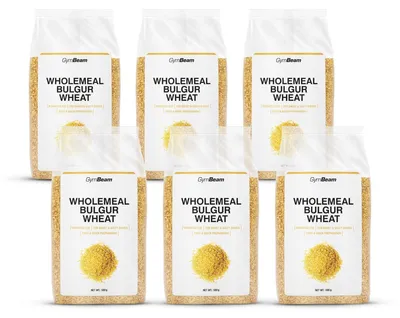 Produktbild von GymBeam - Vollkorn-Bulgur-Weizen, 6 x 500 g