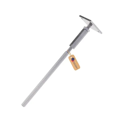 Immagine prodotto di GeZu Impex® Supporto per pali Christian 100 x 100 mm regolabile in altezza per la posa nel calcestruzzo Piede di supporto Scarpa per pali