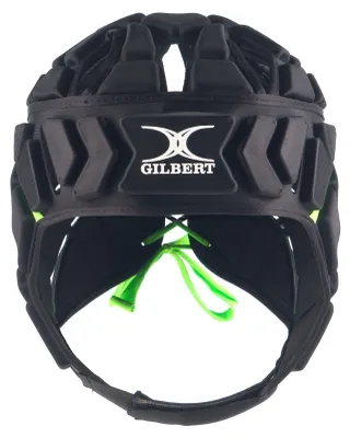 Obrázek produktu pro Gilbert Rugby – ochranná helma Fusion, černá, velikost M – optimální ochrana