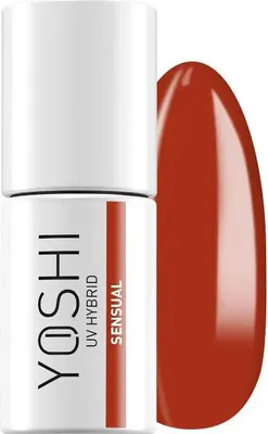 Produktbild von Yoshi | Hybrid-Nagellack - 404 Sensual - Hybrid-Gellack - Hybridlack - UV LED - 6ml - Profi Qualität - Rot