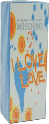 Produktbild von Moschino Cheap & Chic I Love Love, Frauen, 100 ml, Nicht nachfüllbare Flasche, Grapefruit, Zitrone, Orange, Rote Johannisbeere, Zimt, Maiglöckchen, Rose, Zedernholz, Moschus, Holz