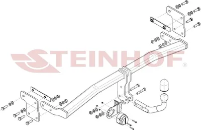 Produktbild von Z546828 Anhängerkupplung passend für KIA Ceed III 2018- starr