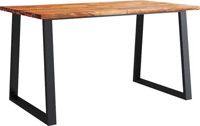 Obrázek produktu pro vidaXL Jídelní stůl Tree Edge 140x80x75 cm Masivní dřevo akácie