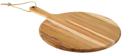 Servierplank Teakholz 40x28x1,8 cm FSC antimikrobiell