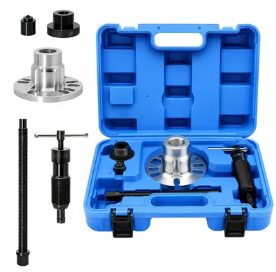 Productafbeelding van Wieltrekkerset Hydraulisch - 12 Ton Trekkracht - 4/5-gaats Velgen 96-125 mm - Staal