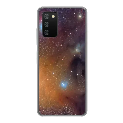 Produktbild von MuchoWow® Handyhülle Schutzhülle Hülle für Samsung Galaxy A03s Universum - Sterne - Farben - Jungen - Mädchen - Kinder Silikon Softcase Handy Hülle - Schutz