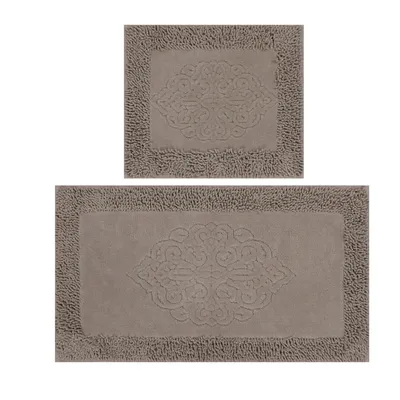 Immagine prodotto di Mijolnir, Piante - Beige, Tappeto da bagno, Multicolore, Cotone, 60 x 100 cm