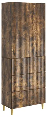 Produktbild von Schrankset 2 stk. Räuchereiche Holzwerkstoff