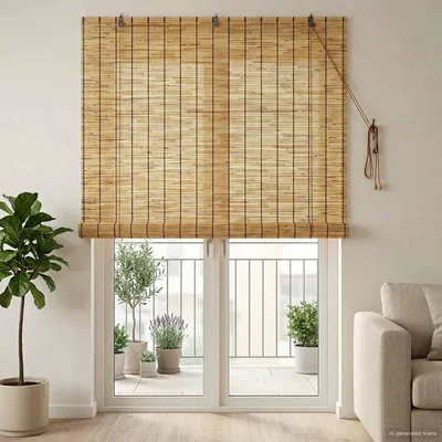 Obrázok produktu pre Maison Exclusive – Rollo Natur, 140 x 220 cm, materiál: trstina
