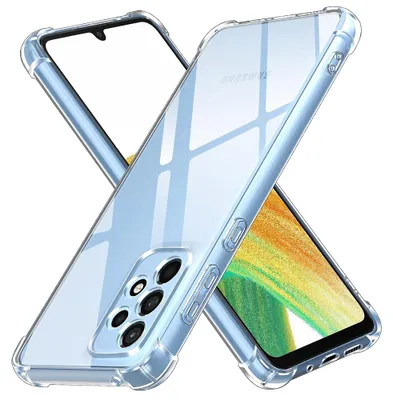 Produktbild von Techsuit Shockproof Back Cover Hülle für Samsung Galaxy A33 - Transparent
