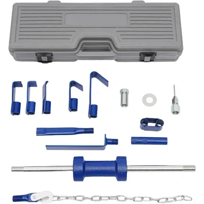 Immagine prodotto di Attrezzi per la riparazione delle ammaccature della carrozzeria - Set martello scorrevole ed estrattore - 3 kW - 220 V 16 A - Attrezzi per la riparazione delle ammaccature della carrozzeria - Estrattore per ammaccature con valigetta di trasporto