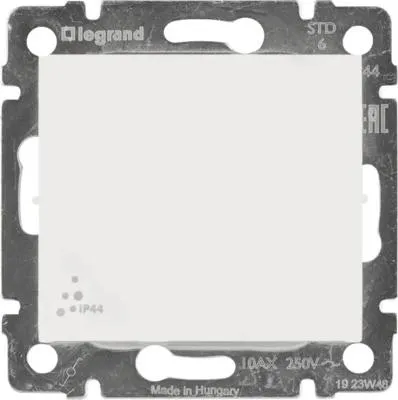 Obrázek produktu pro Spínač Legrand Valena 774206 IP44 ř. 6 pod omítku bílý