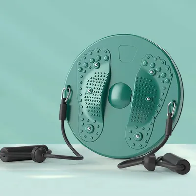 Produktbild von Balance Board, Twist Waist Disc, mit Widerstandsbändern, für das Training zu Hause, bis 300 kg belastbar