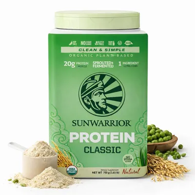 Produktbild von Sunwarrior natürliches Reisprotein - Dose 750g
