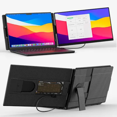 Produktbild von Alpha Pro 15,6 Zoll Dual Screen Portable Monitor für Laptop