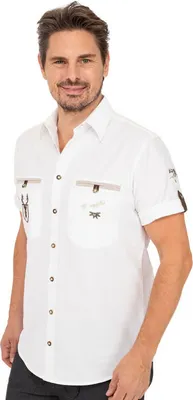 Produktbild von OS-Trachten Kurzarmhemd 421059-3003