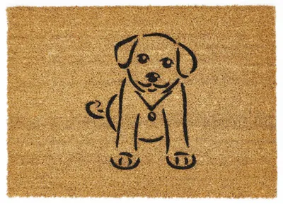 Produktbild von Fußmatte Kokos Pets 40 x 60 cm Dog