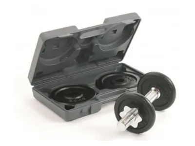 Obrázok produktu pre Činky Schildkröt Dumbbells 960012, 10 kg, čierna