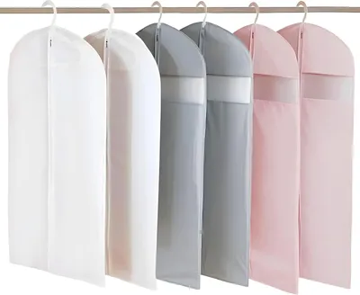 Produktbild von Kleiderhülle 60 x 130 cm - Wasserdichte, mottenbeständige Kleiderhülle mit Reißverschluss