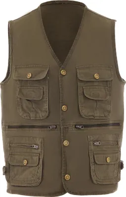 Produktbild von TALOON herren weste - olive, XXL