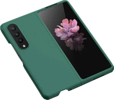 Image de Étui de protection en silicone TPU « Skin Feel » pour Samsung Galaxy Z Fold4, vert