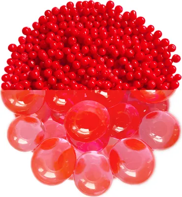 Produktbild von Hydroperlen Granulat 6-8 mm Rot