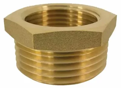Obrázok produktu pre Závitová tvarovka mosadzná redukcia 1 1/2" AG x 1 1/4" IG