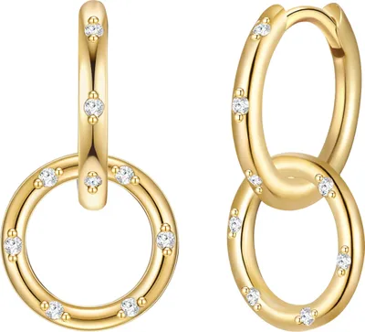 Produktbild von Glanzstücke München Creolen Sterling Silber Zirkonia 50083208