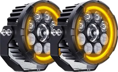 Produktbild von Motorrad Nebelscheinwerfer, Fern- und Abblendlicht, Amber DRL und Stroboskop, Fern- und Abblendlicht
