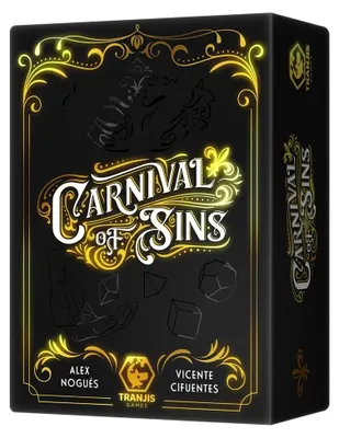 Produktbild von Tranjis Games Carnival Of Sins Kartenspiel Golden Kinder Golden One Size