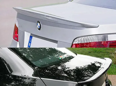 Produktbild von Spoiler Spoilerlippe Kofferraum Heckspoiler Lippe für BMW 5er E60 Limousine Heck