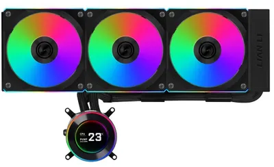 Immagine prodotto di Lian Li HydroShift II LCD-C 360CL ARGB AiO raffreddamento ad acqua - nero - 28 dB - AMD Socket AM4 (Ryzen)