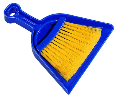 Kehrschaufel-Set mit Besen, Kunststoff, ergonomisch, 1 Stück