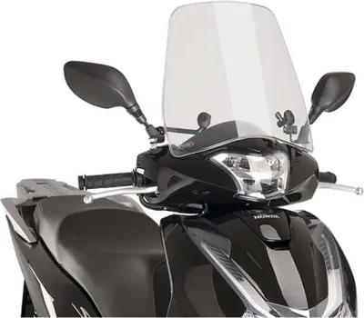 Produktbild von PUIG 9385H Rollerscheibe Urban passend fuer HONDA SH 125i 4T E4 Getönt