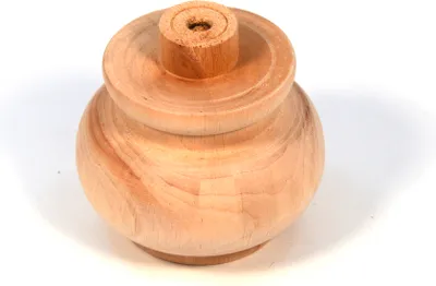 Produktbild von 4 Stück IHC Möbelfüß Schrank Beine Möbelfuß Schrankfüß Durchmesser: 75mm / Ohne Dübel