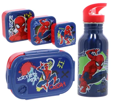 Produktbild von Spiderman 5-tlg. Lunchpaket