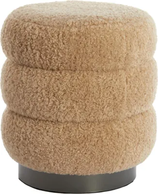 Produktbild von Light & Living - Sitzpuff Jobbi - Braun - Ø40cm