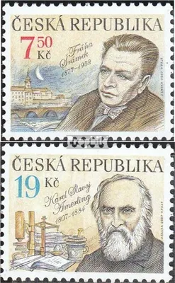 Produktbild von Briefmarken Tschechien 2007 Mi 499-500 (kompl.Ausg.) postfrisch Persönlichkeiten