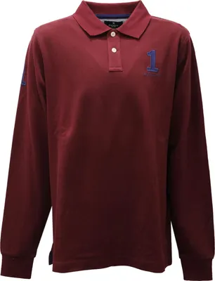 Zdjęcie produktu dla 5460AE koszulka polo bimbo boy HACKETT bordowa bawełniana koszulka polo dziecięca