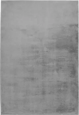 Produktbild von Silberner Teppich PARADISE, 80x150cm, Florhöhe ca. 23mm, Fußbodenheizung geeignet