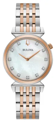Produktbild von Bulova Diamonds 98P192 Damenarmbanduhr