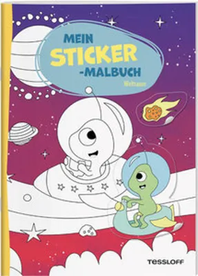 Produktbild von Mein Sticker-Malbuch. Weltraum