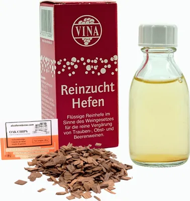 Produktbild von VINA Weinhefe für 100L - Portwein, Vina Wein Hefe, Wein Flüssighefe, Hefe für Wein