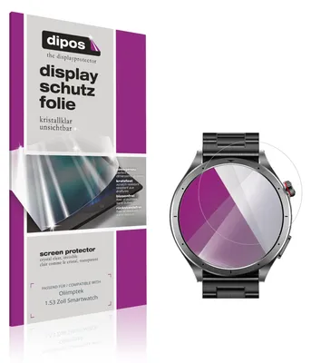 Immagine prodotto di 6x Pellicola Protettiva per Oliimptek 1.53 Pollici Smartwatch Protezione Schermo Claro Display dipos