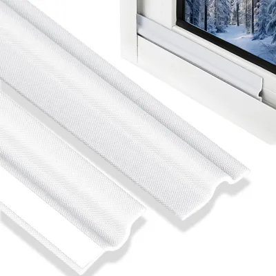Produktbild von Zugluftstopper Türdichtung Fensterdichtung selbstklebend 6m Weiß