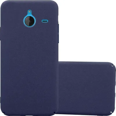 Image de Cadorabo Housse pour Nokia Lumia 640 XL Housse en bleu Etui Hard Case Housse de portable Cover