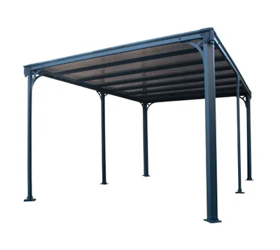 Obrázok produktu pre Palram - Hliníkový pavilón Canopia Milano 4300 Anthracite 309x426x226 cm